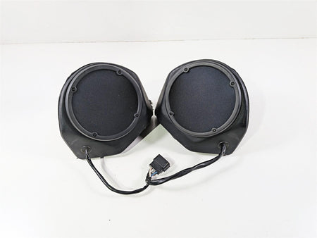 2018 Harley Touring FLHTCU Electra Glide Trunk Speaker Set 76000160 76000161-Mototech271