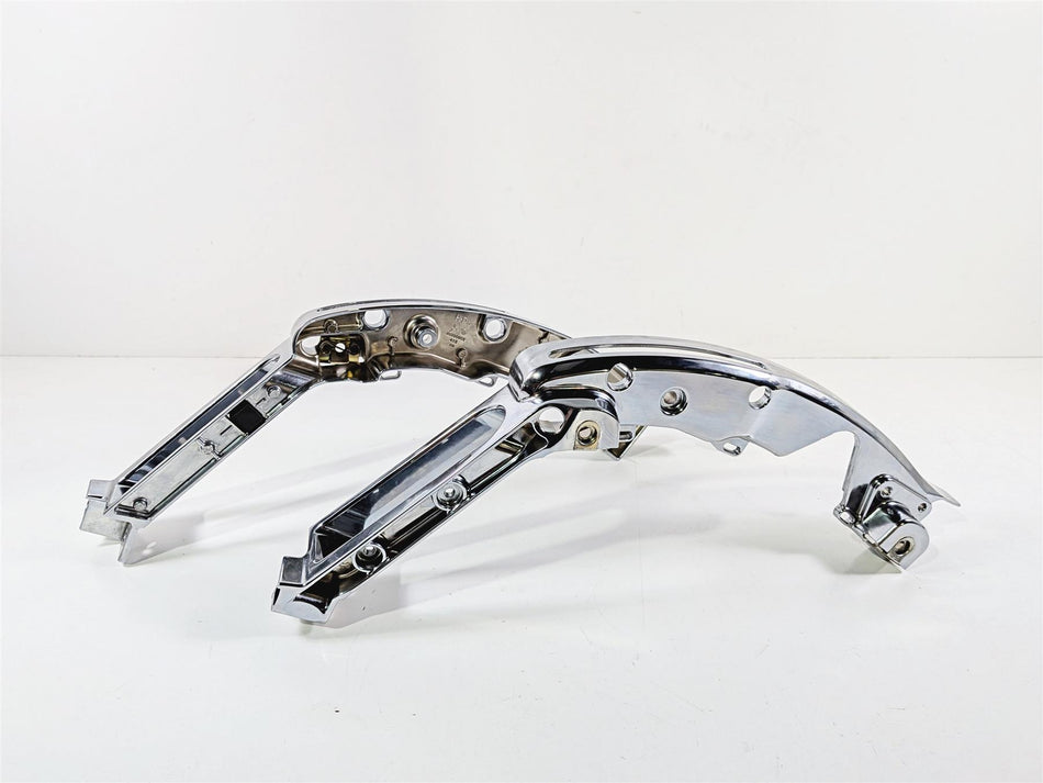 2016 Harley Touring FLHTK Electra Glide Rear Chrome Saddle Bag Support 90200503-Mototech271