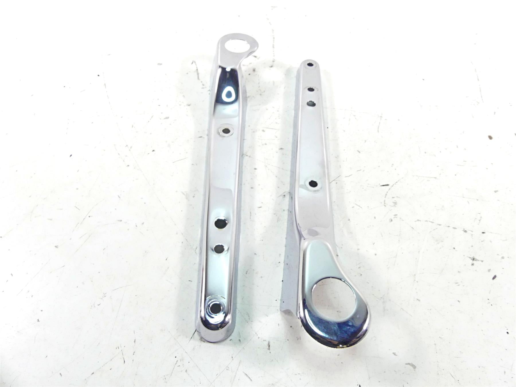 1997 Harley Sportster XL1200 C Nice Rear Chrome Fender Strut Cover Set 59897-94 {{ shop.shopifyCountryName }} - Mototech271