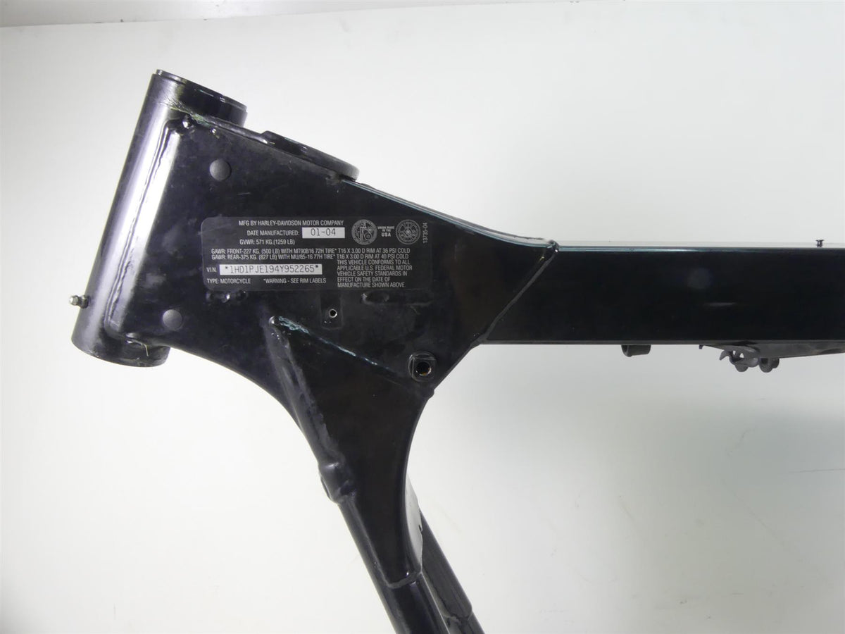 2004 Harley FLHTC SE CVO Electra Glide Straght Main Frame Chassis Slvg 47900-02 {{ shop.shopifyCountryName }} - Mototech271