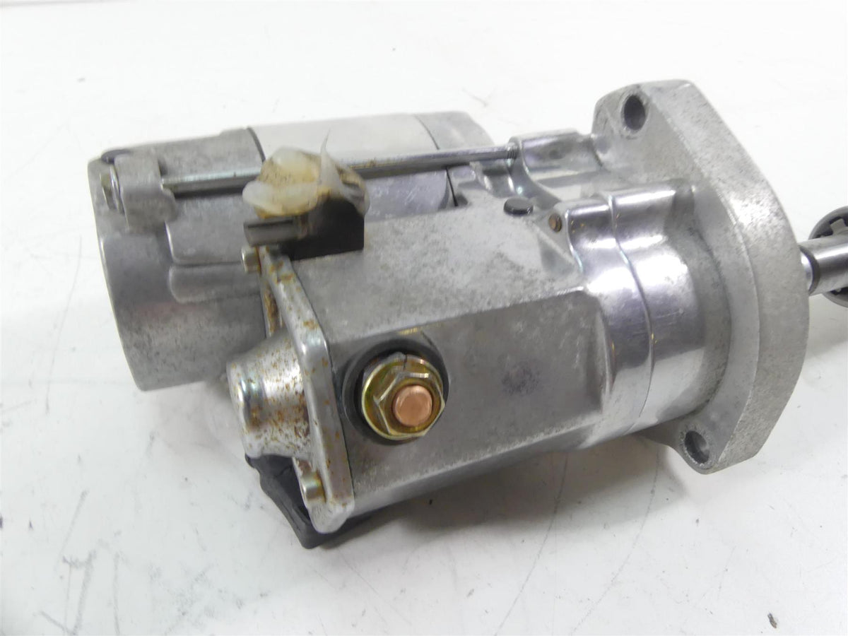 2001 Indian Centennial Scout Aluminum Polished Engine Starter Motor 94-090 {{ shop.shopifyCountryName }} - Mototech271