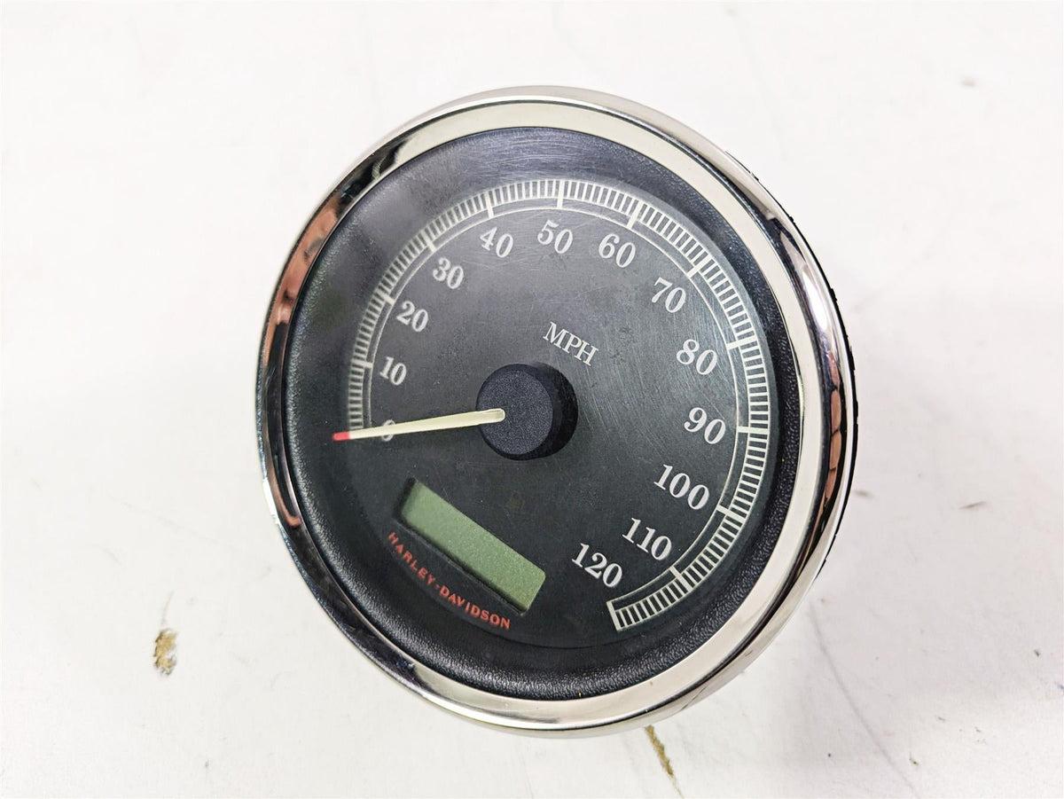 2009 Harley FXCWC Softail Rocker Speedometer Gauge Instrument 9k Only 67517-08 {{ shop.shopifyCountryName }} - Mototech271