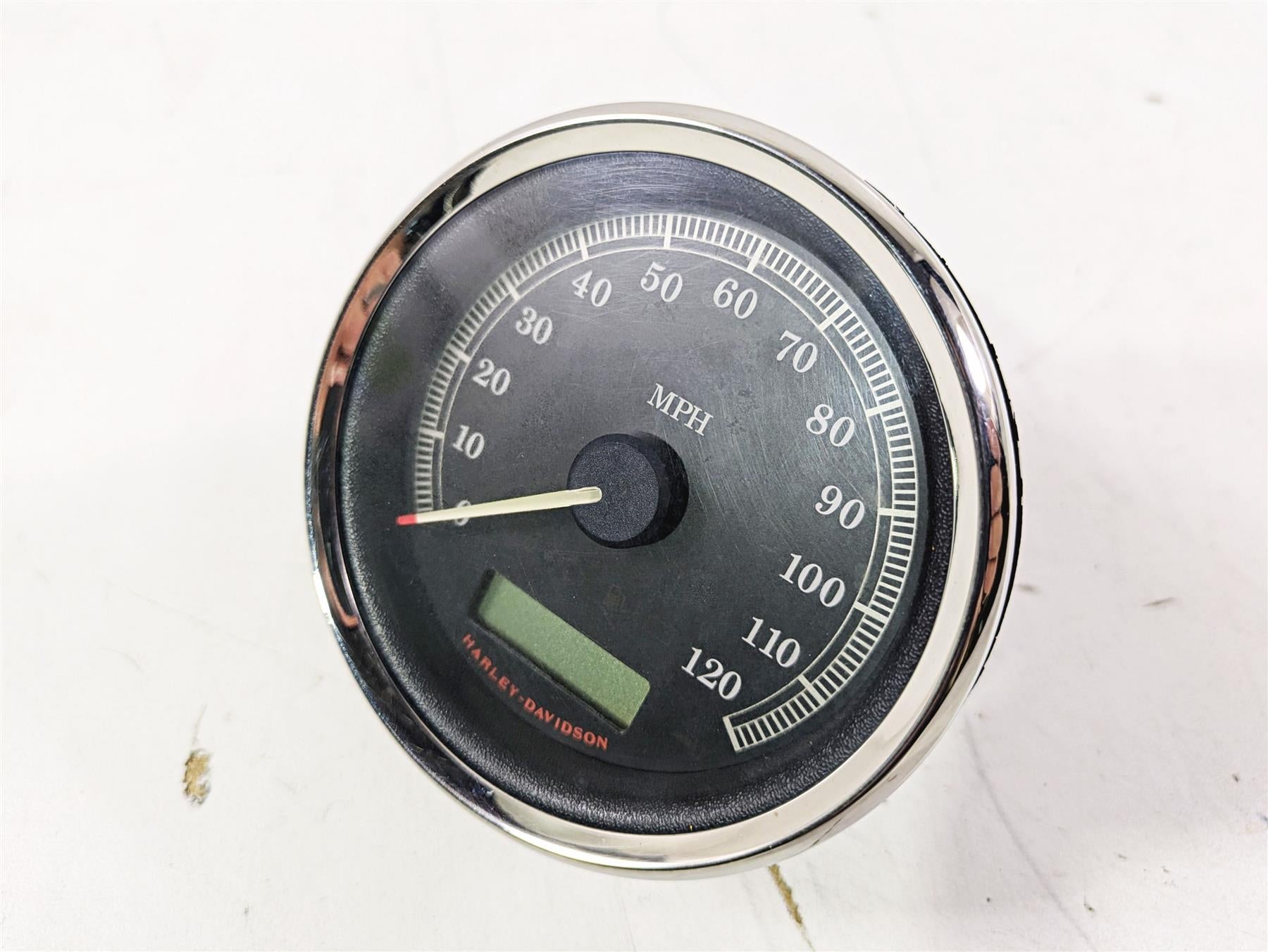 2009 Harley FXCWC Softail Rocker Speedometer Gauge Instrument 9k Only 67517-08 {{ shop.shopifyCountryName }} - Mototech271
