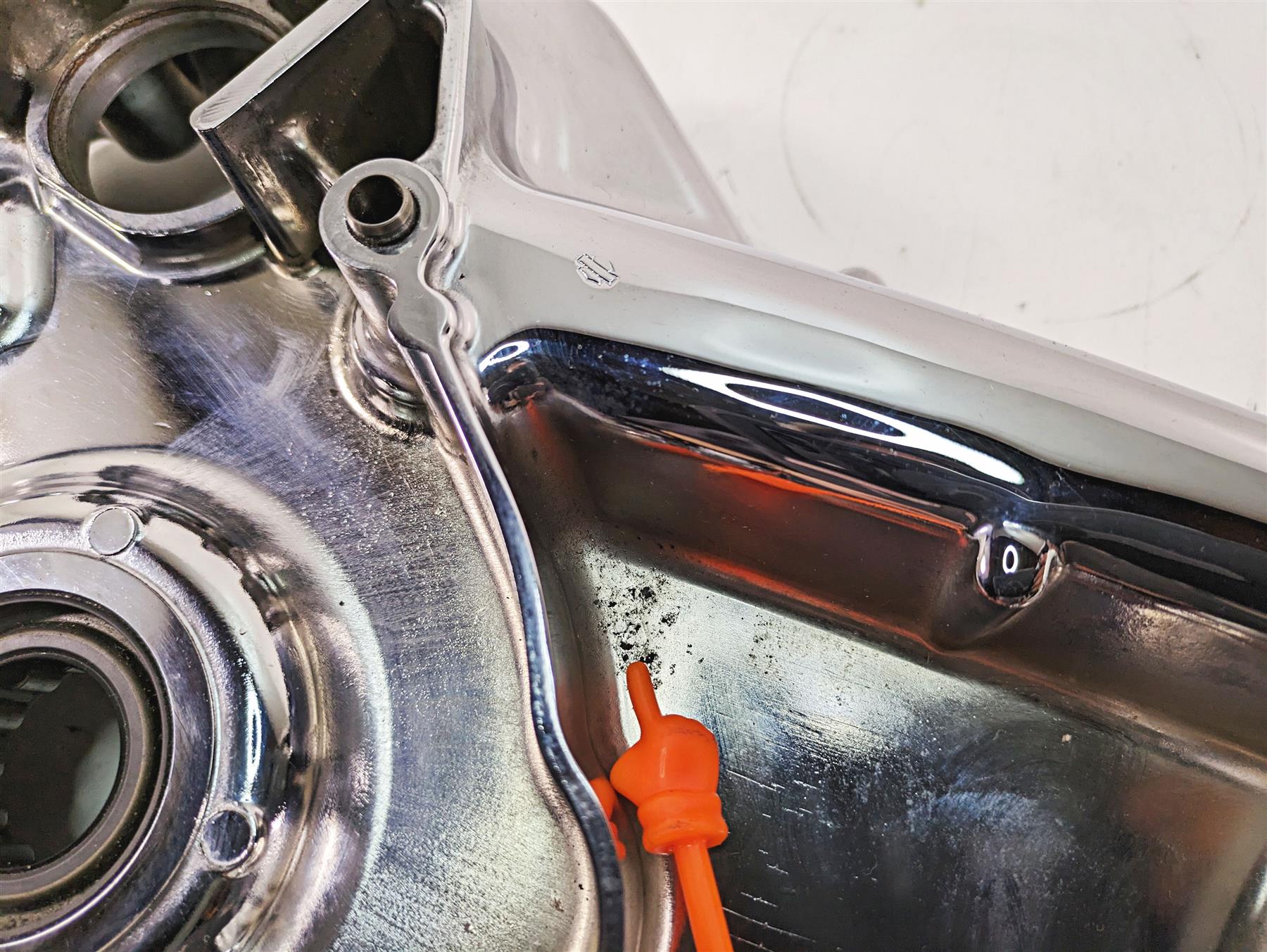 2011 Harley Touring FLTRU Road Glide Inner Primary Drive Chrome Cover 60756-07A {{ shop.shopifyCountryName }} - Mototech271