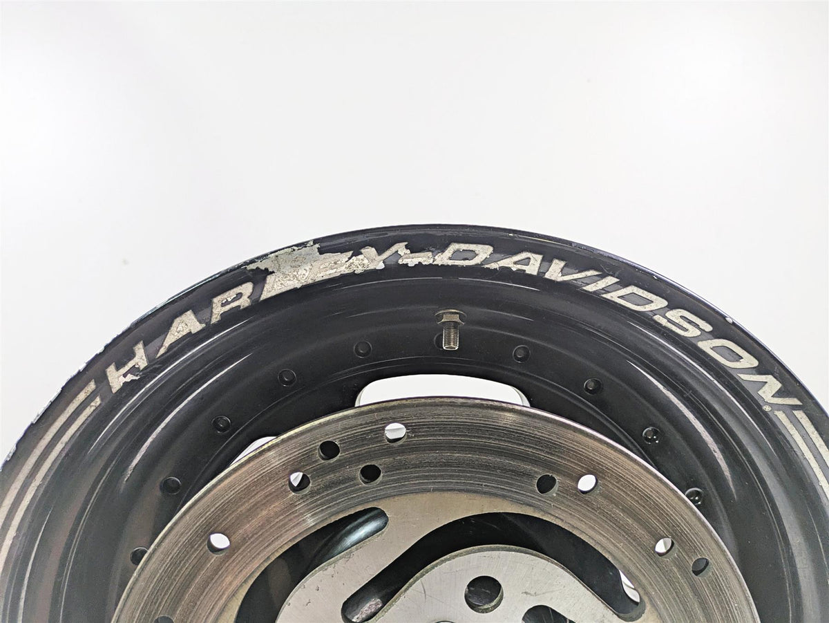 2014 Harley FXDF Dyna Fat Bob Rear Wheel Rim 16x5 Black - Read 40900261 {{ shop.shopifyCountryName }} - Mototech271