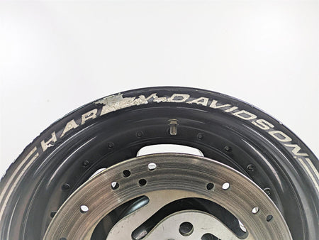 2014 Harley FXDF Dyna Fat Bob Rear Wheel Rim 16x5 Black - Read 40900261 {{ shop.shopifyCountryName }} - Mototech271
