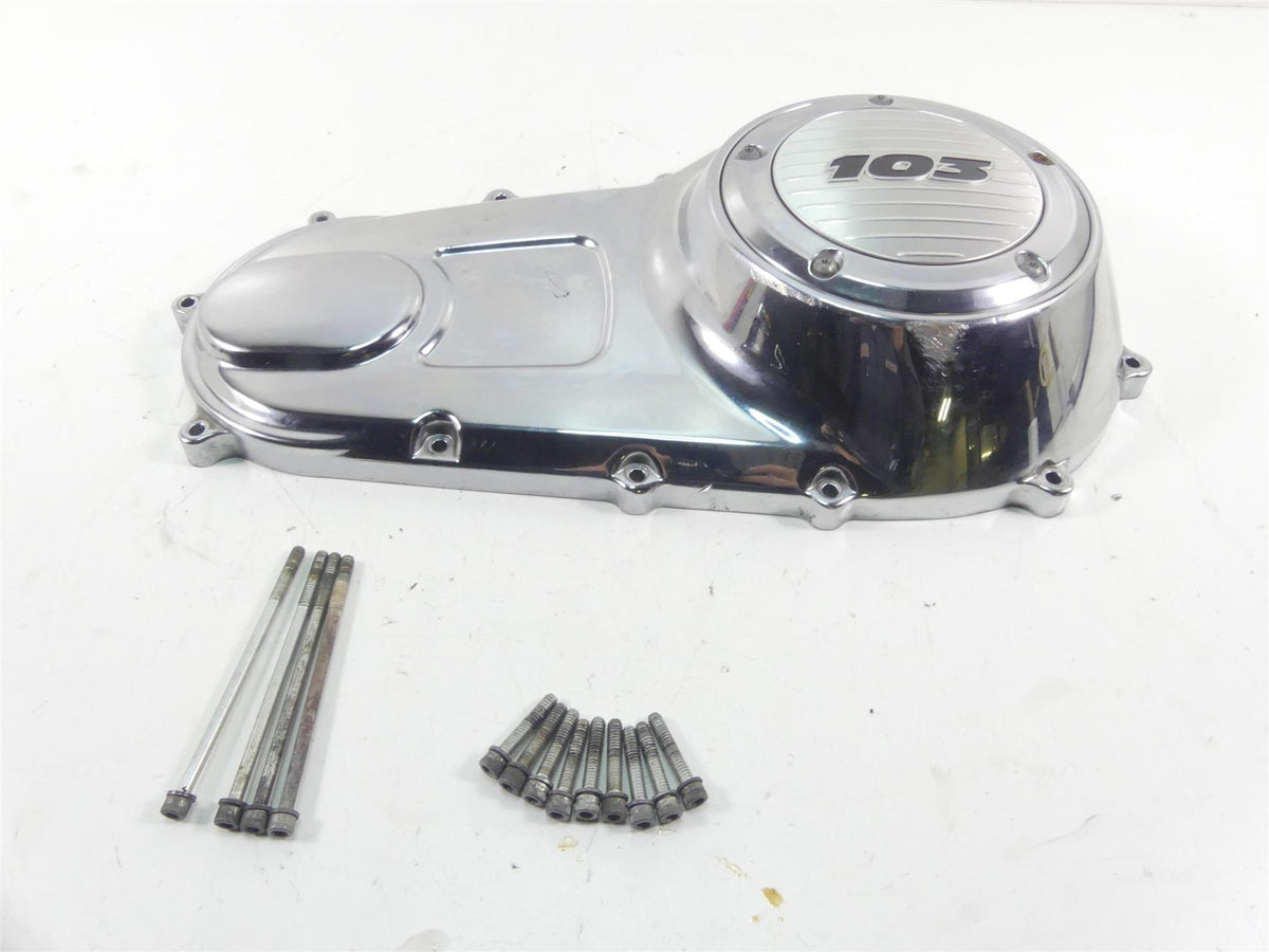 2013 Harley Touring FLHTK Electra Glide Outer Primary Drive Cover 60685-07 {{ shop.shopifyCountryName }} - Mototech271