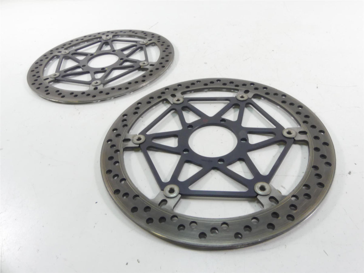 2017 Ducati Monster 1200 S Front Brembo Brake Rotor Disc Set 49241351A 49241341A {{ shop.shopifyCountryName }} - Mototech271