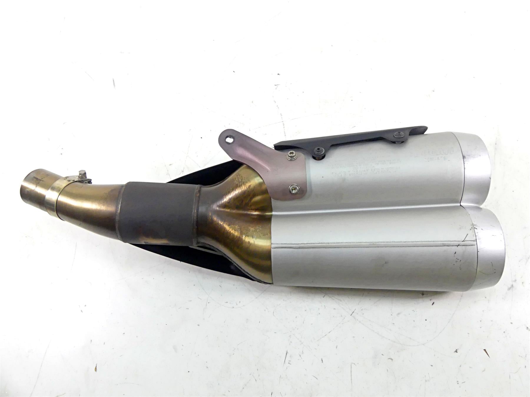 2013 Ducati Diavel Red Oem Stock Exhaust Pipe Muffler 57321081A {{ shop.shopifyCountryName }} - Mototech271