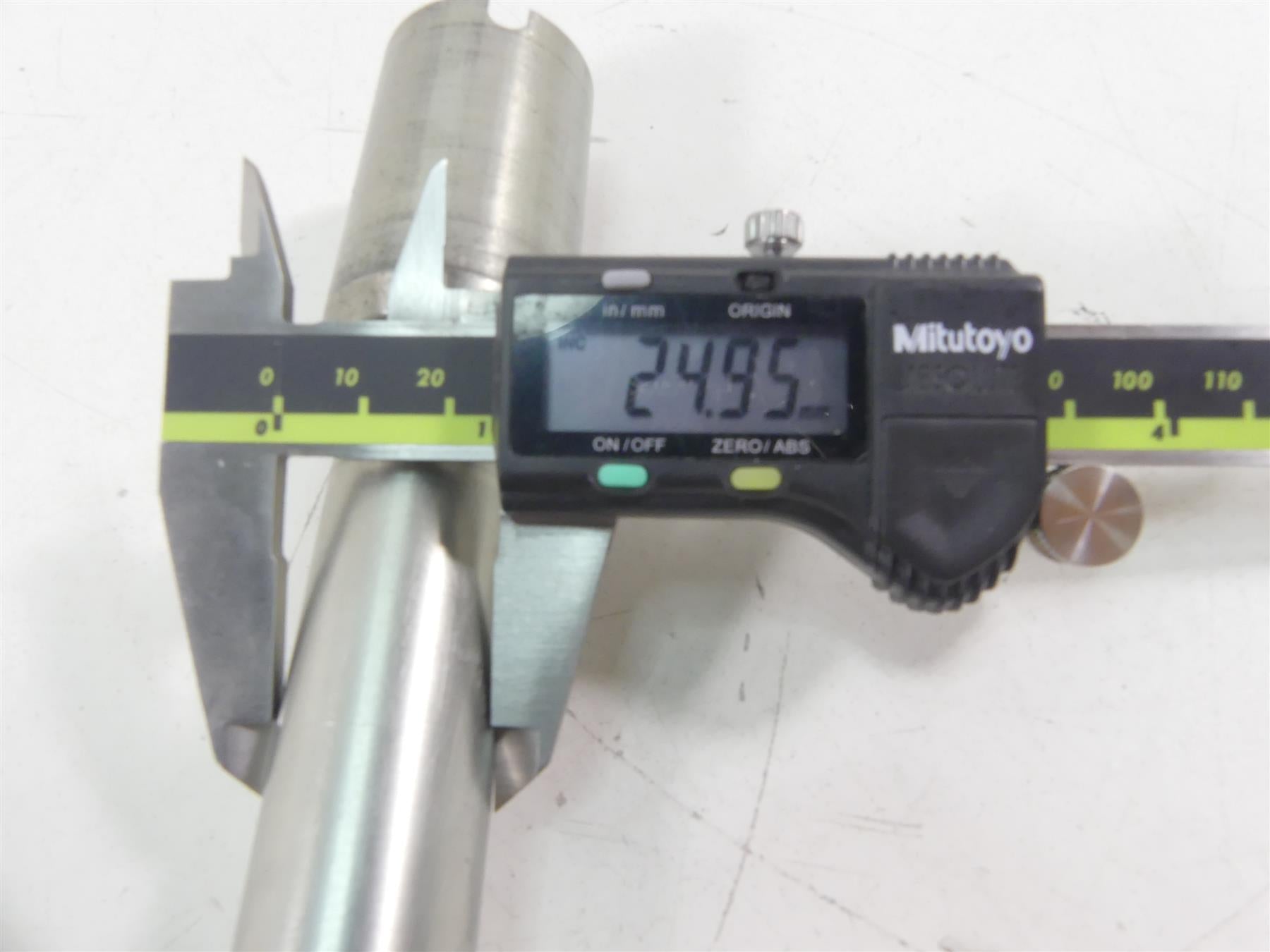 2015 Ducati Monster 1200 S Straight Front Axle Wheel Spindle 25mm 81910601A {{ shop.shopifyCountryName }} - Mototech271
