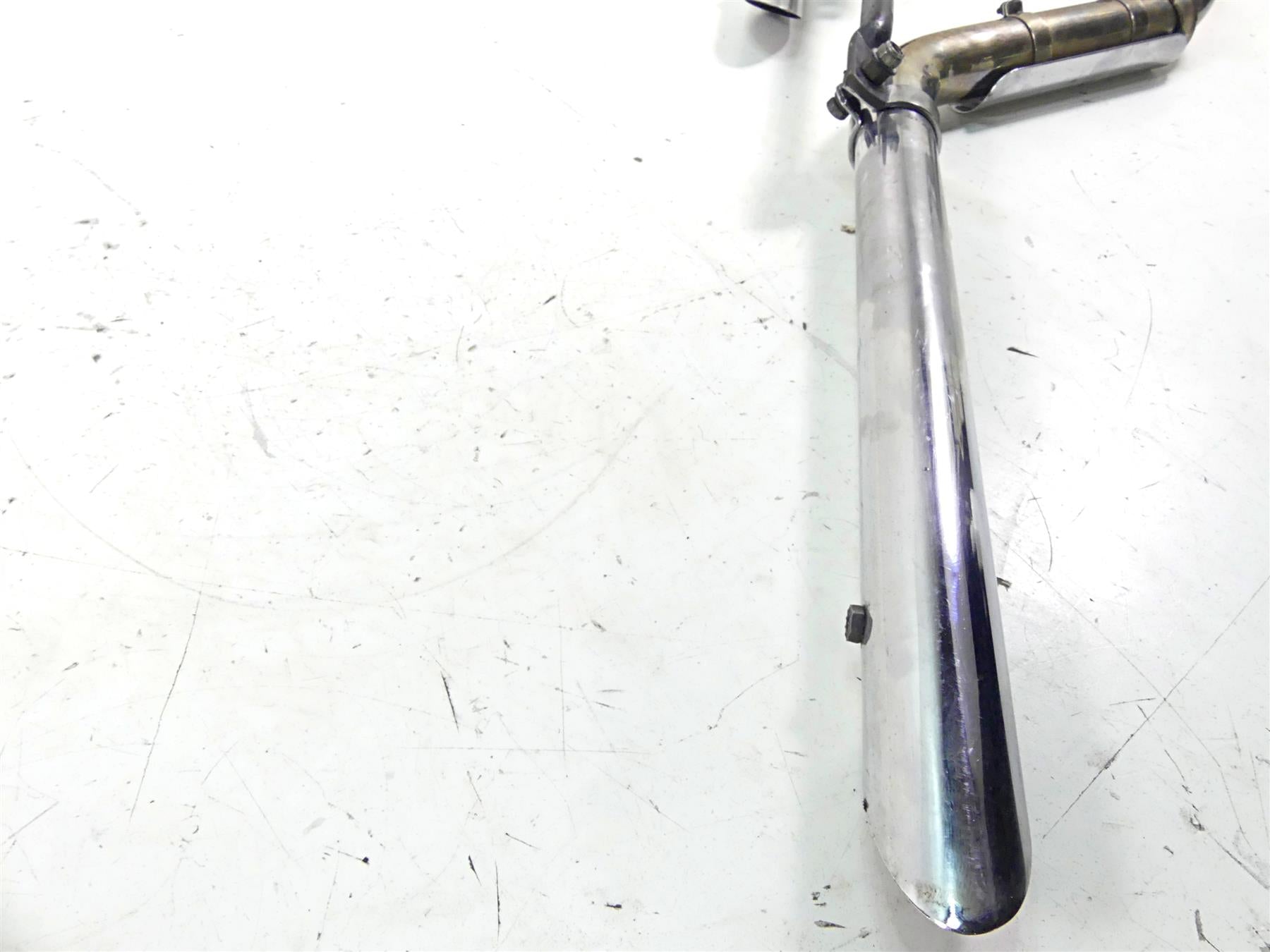 1979 Harley Sportster XLS1000 Roadster Exhaust Drag Pipe System With Baffles {{ shop.shopifyCountryName }} - Mototech271