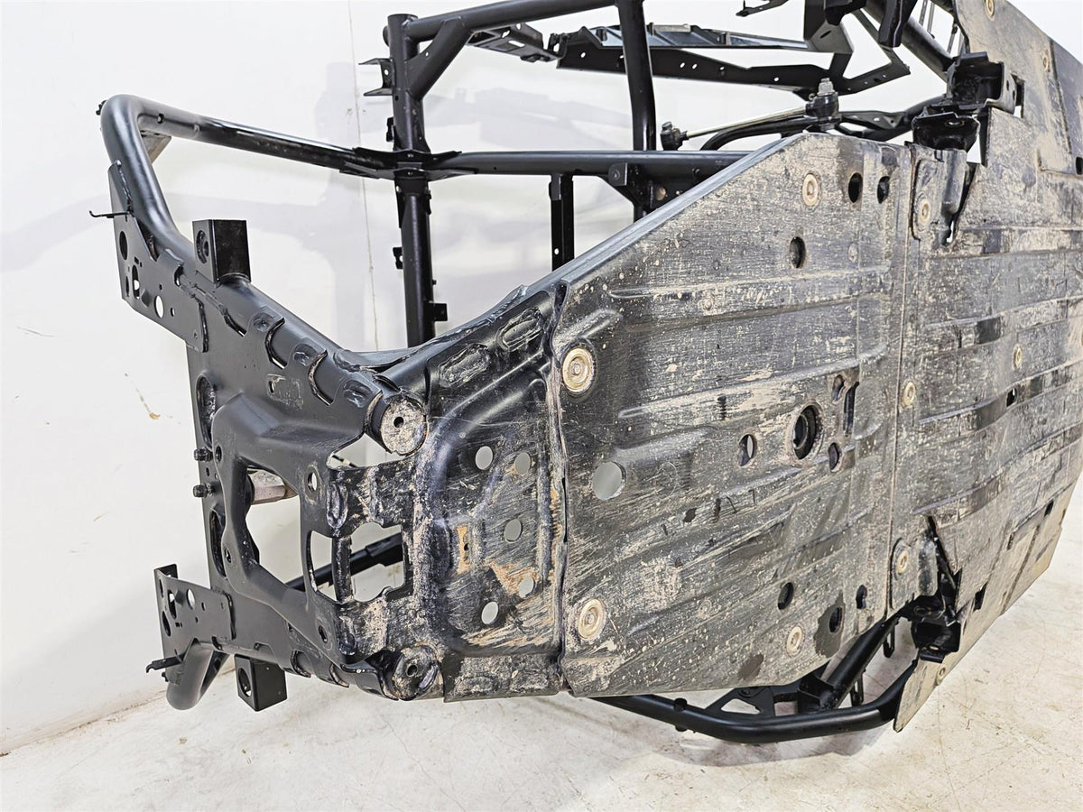 2022 Polaris RZR Turbo R Ultimate Straight Main Frame Chassis with Clean Ohio Title 1026099-Mototech271
