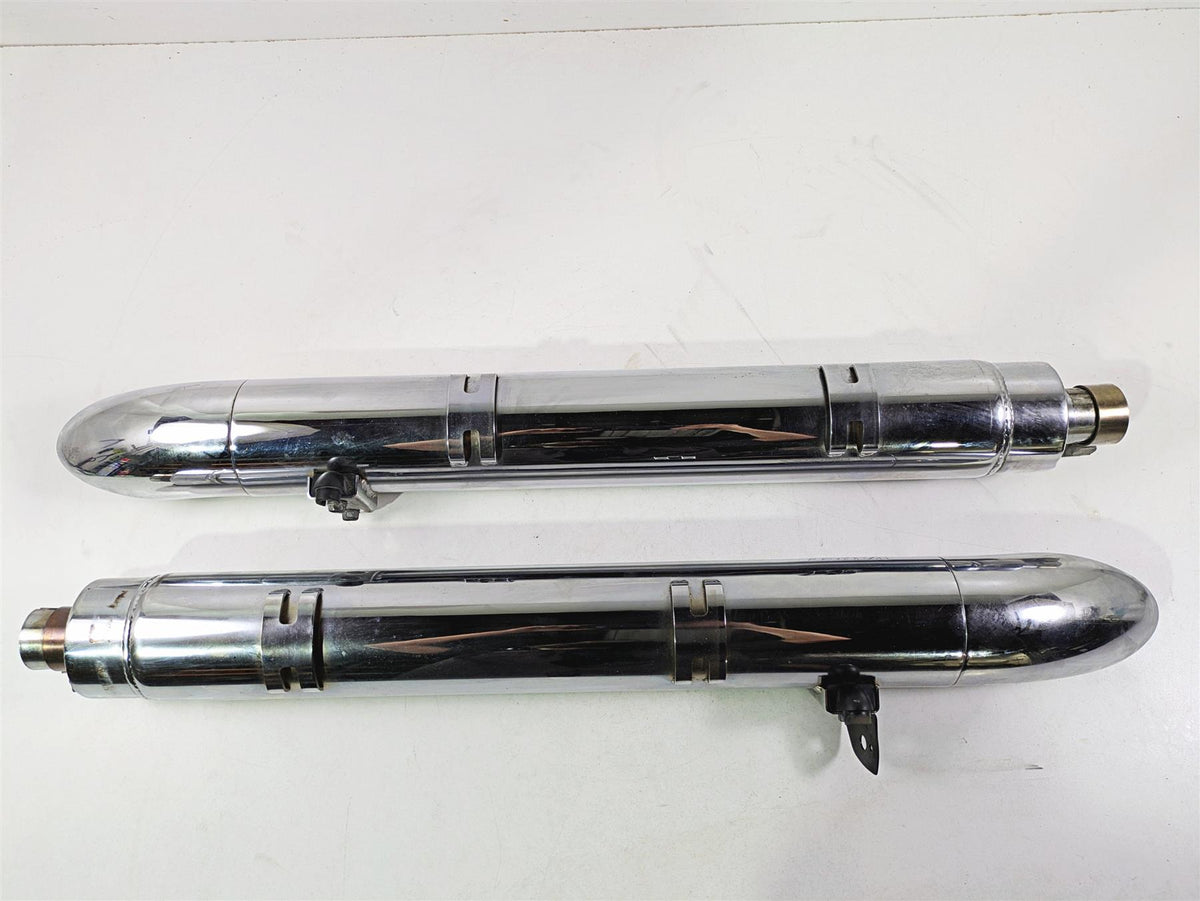 2017 Indian Chieftain Limited Vance Hines Turn Down Slip On Exhaust 4" 18531 {{ shop.shopifyCountryName }} - Mototech271