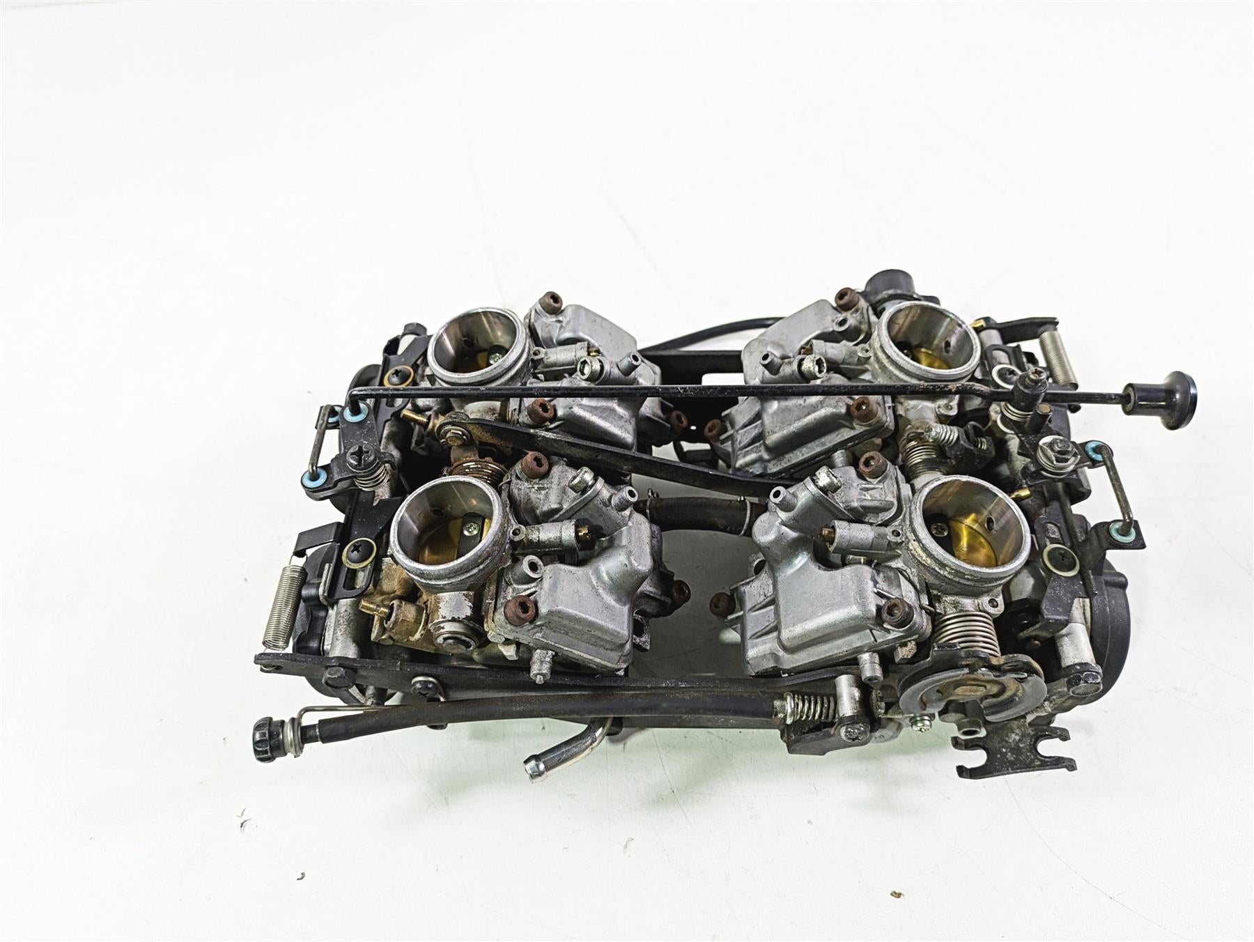 2008 Yamaha XVZ1300 Royal Star Carburetor Carb Set -Tested 4XY-14904-91-00 {{ shop.shopifyCountryName }} - Mototech271