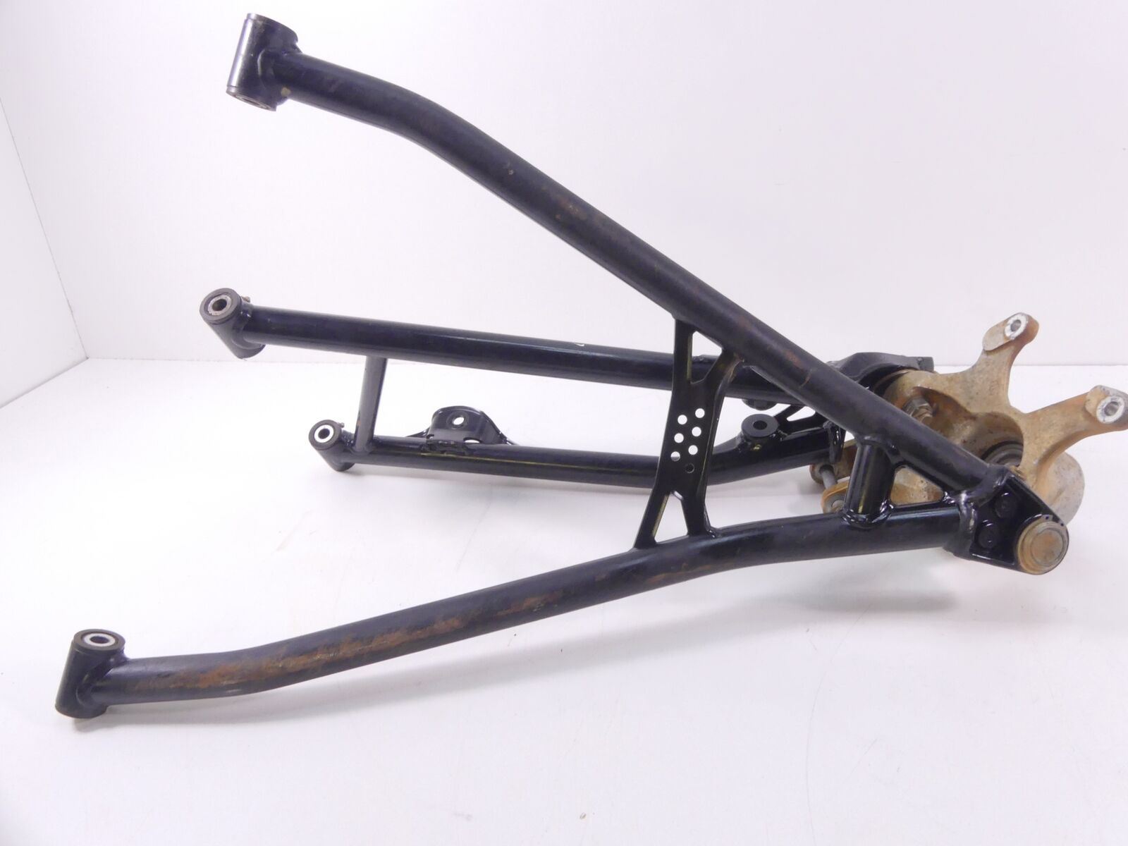 2018 Can Am Maverick X3 X DS Turbo R Front Left Control Arm Knee Assy 703501047 {{ shop.shopifyCountryName }} - Mototech271