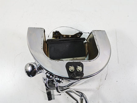 2006 Harley Softail FXSTSI Springer Chrome Oil Tank Reservoir 62498-00A {{ shop.shopifyCountryName }} - Mototech271