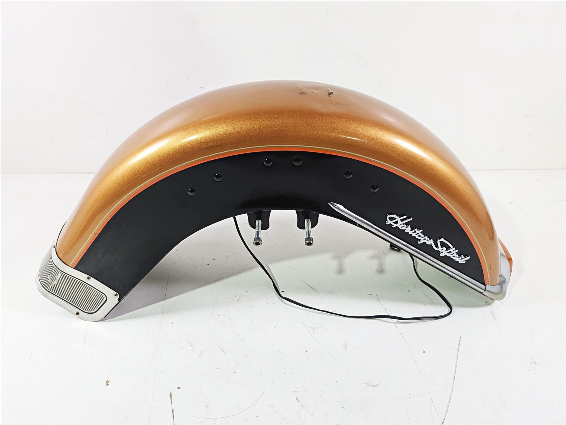 2008 Harley FLSTC 105TH Softail Heritage Front Fender Ann. Copper Pearl 59129-03 {{ shop.shopifyCountryName }} - Mototech271
