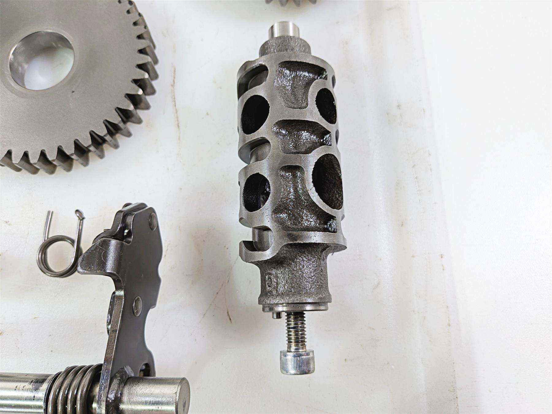 2010 Honda VT1300 CR Stateline Transmission Gear Shift Drum Set 23210-MEA-670 {{ shop.shopifyCountryName }} - Mototech271