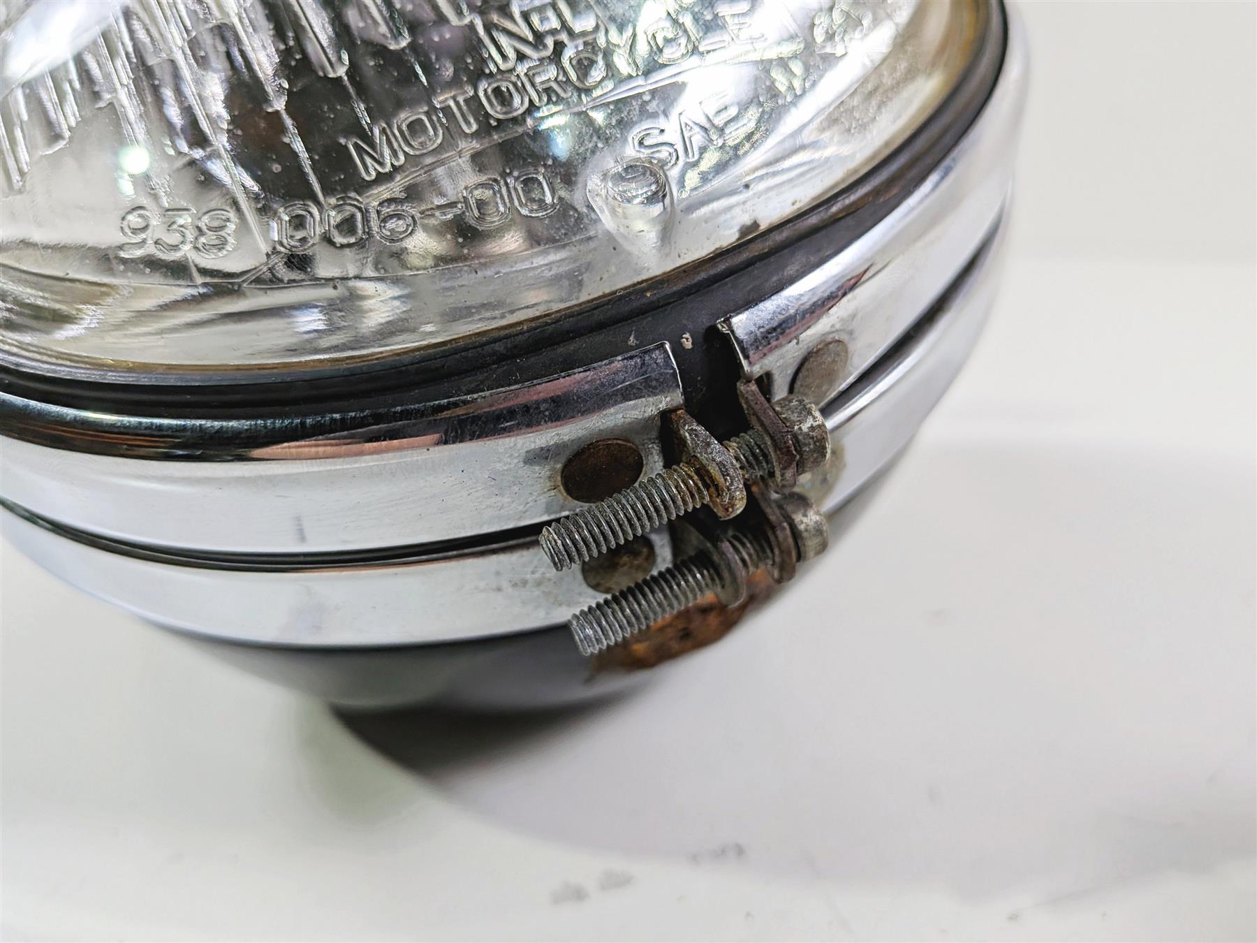 1995 Harley XL883 Sportster Hugger Headlight Head Light Lamp Lens 68061-94B {{ shop.shopifyCountryName }} - Mototech271