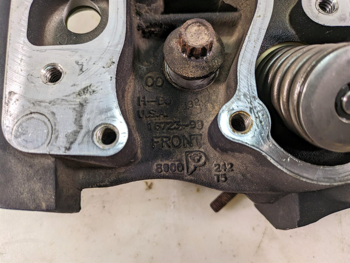 2000 Harley Dyna FXDL Low Rider Front Cylinder Head 88ci -Fin Damage 16723-99 {{ shop.shopifyCountryName }} - Mototech271