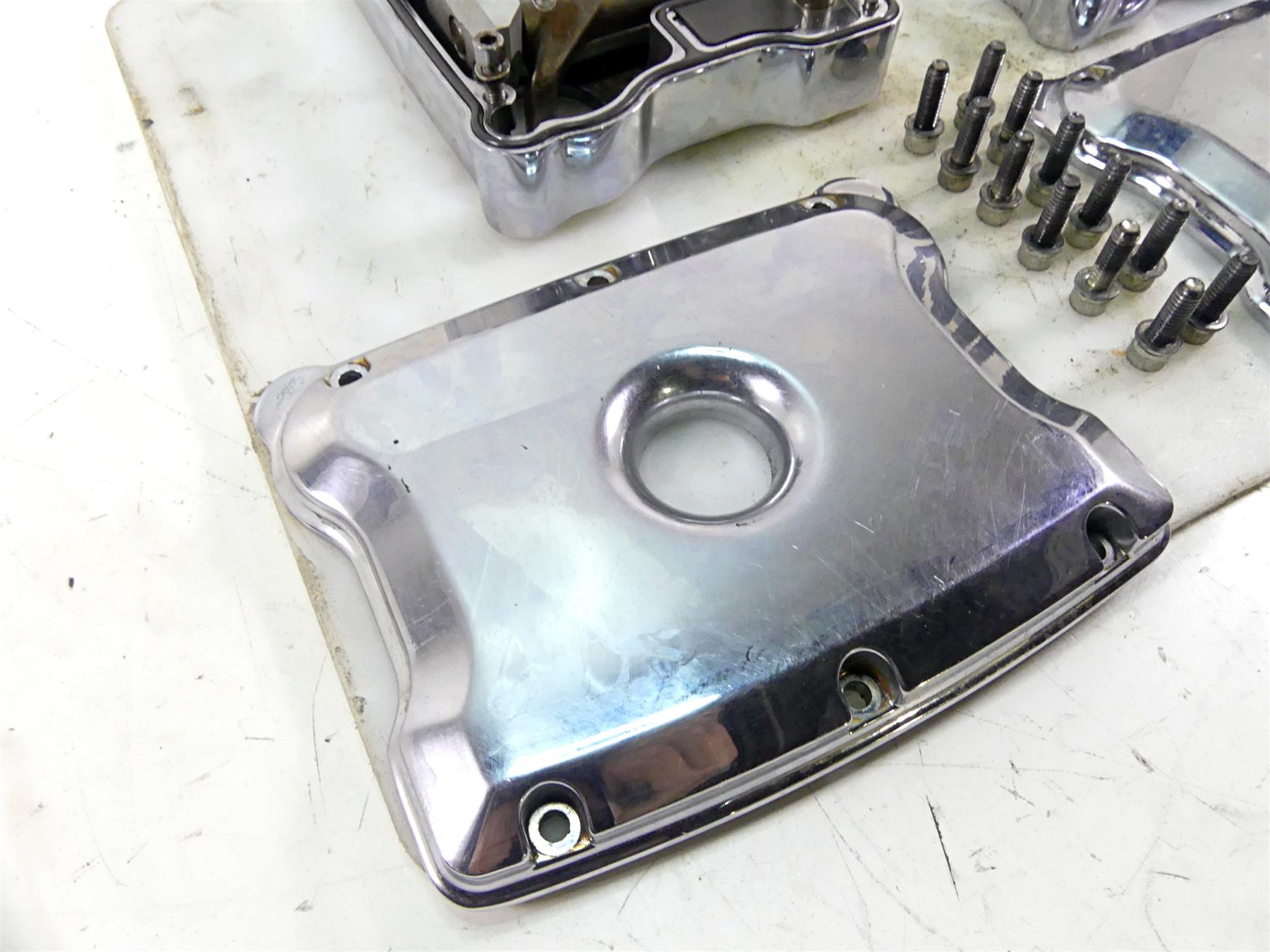 2009 Big Dog K9 117ci S&S Cycle Rocker Box Valve Cover Set 90-4093-S {{ shop.shopifyCountryName }} - Mototech271