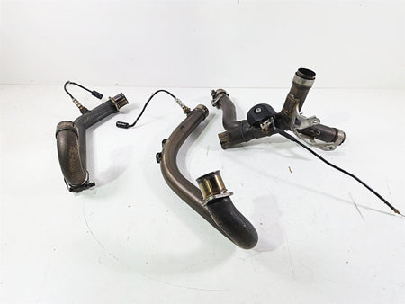 2009 Ducati Monster 1100 S Exhaust Header & Servo Motor Set 57211551B 59340301A {{ shop.shopifyCountryName }} - Mototech271