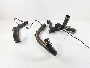 2009 Ducati Monster 1100 S Exhaust Header & Servo Motor Set 57211551B 59340301A | Mototech271