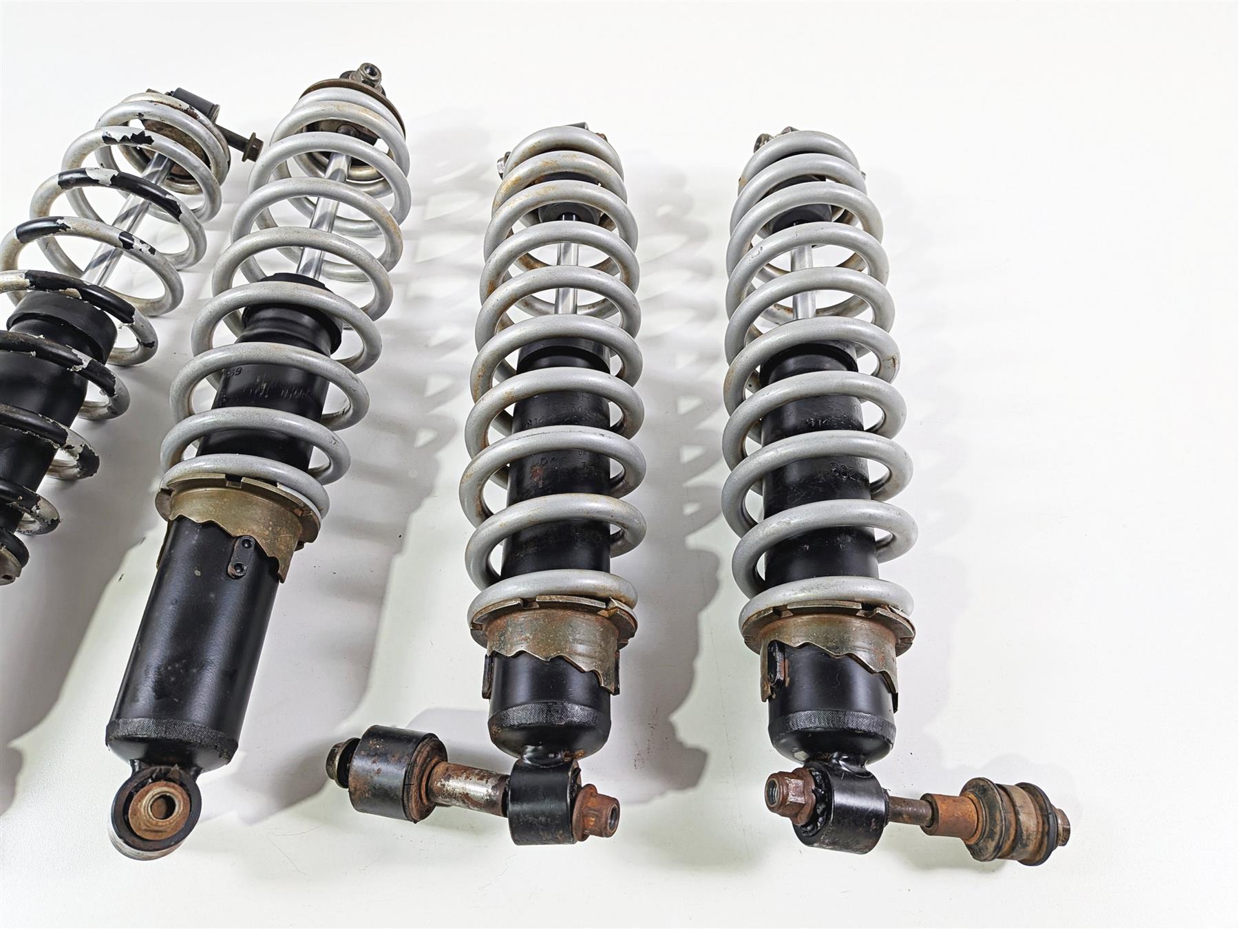 2012 Polaris Ranger 800 XP Front Rear Shock Damper Spring Set 7043394 7043491 {{ shop.shopifyCountryName }} - Mototech271