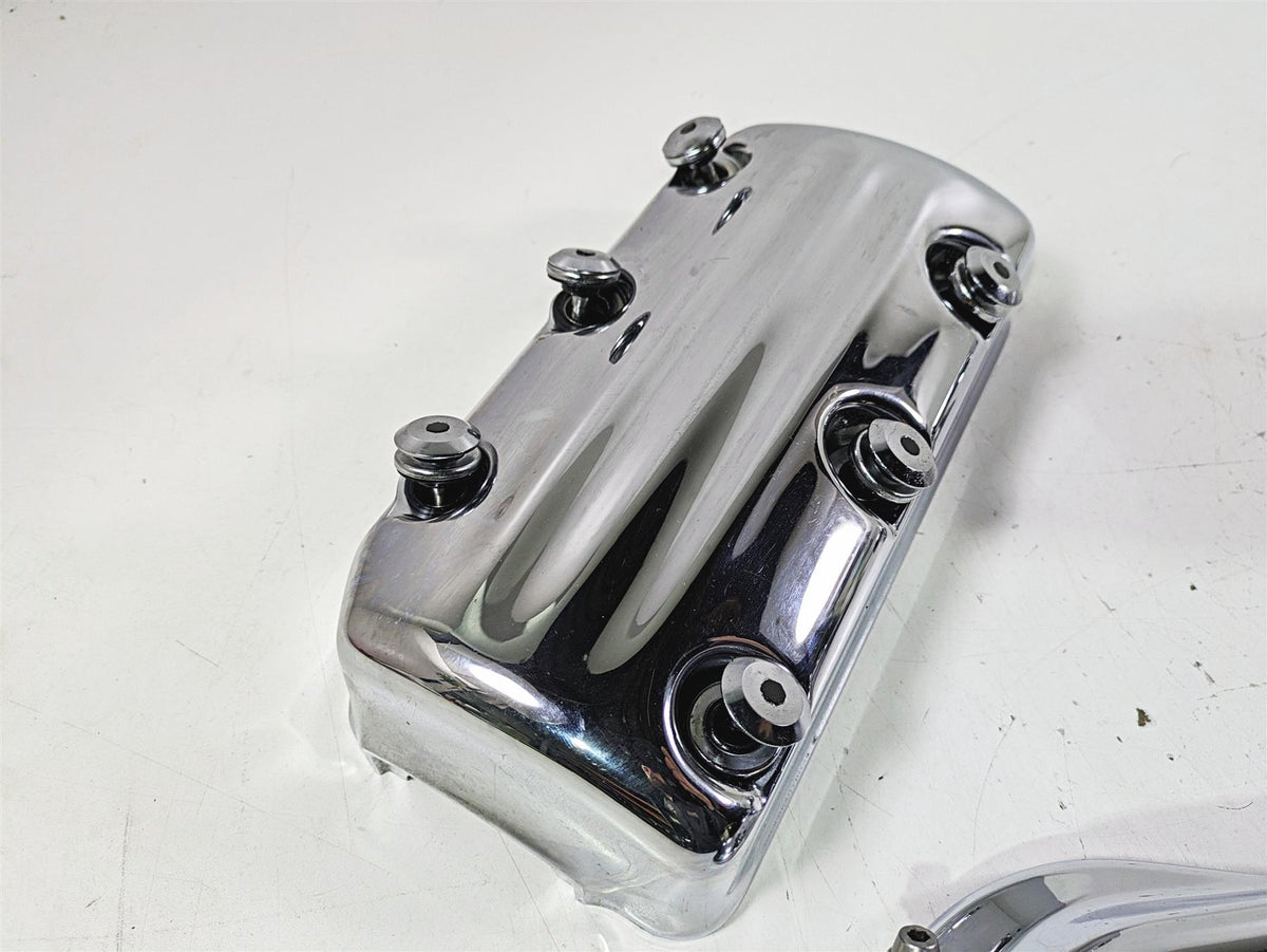 1998 Honda GL1500 Valkyrie Tour Chrome Cylinder Timing Cover Set 11511-MZ0-000 {{ shop.shopifyCountryName }} - Mototech271