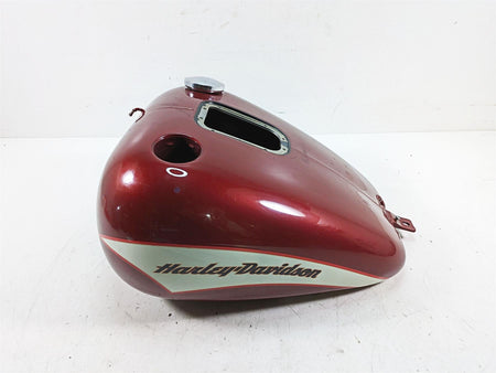 2006 Harley FLSTI Softail Heritage Fuel Gas Petrol Tank 5 Gallon - Dent 61625-01 {{ shop.shopifyCountryName }} - Mototech271