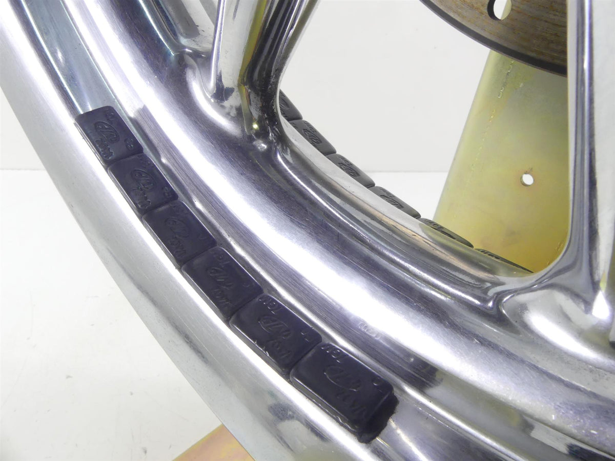 2007 Harley Touring FLHTCU SE CVO Electra Glide Rear Chrome Wheel 16x3 43484-08 {{ shop.shopifyCountryName }} - Mototech271
