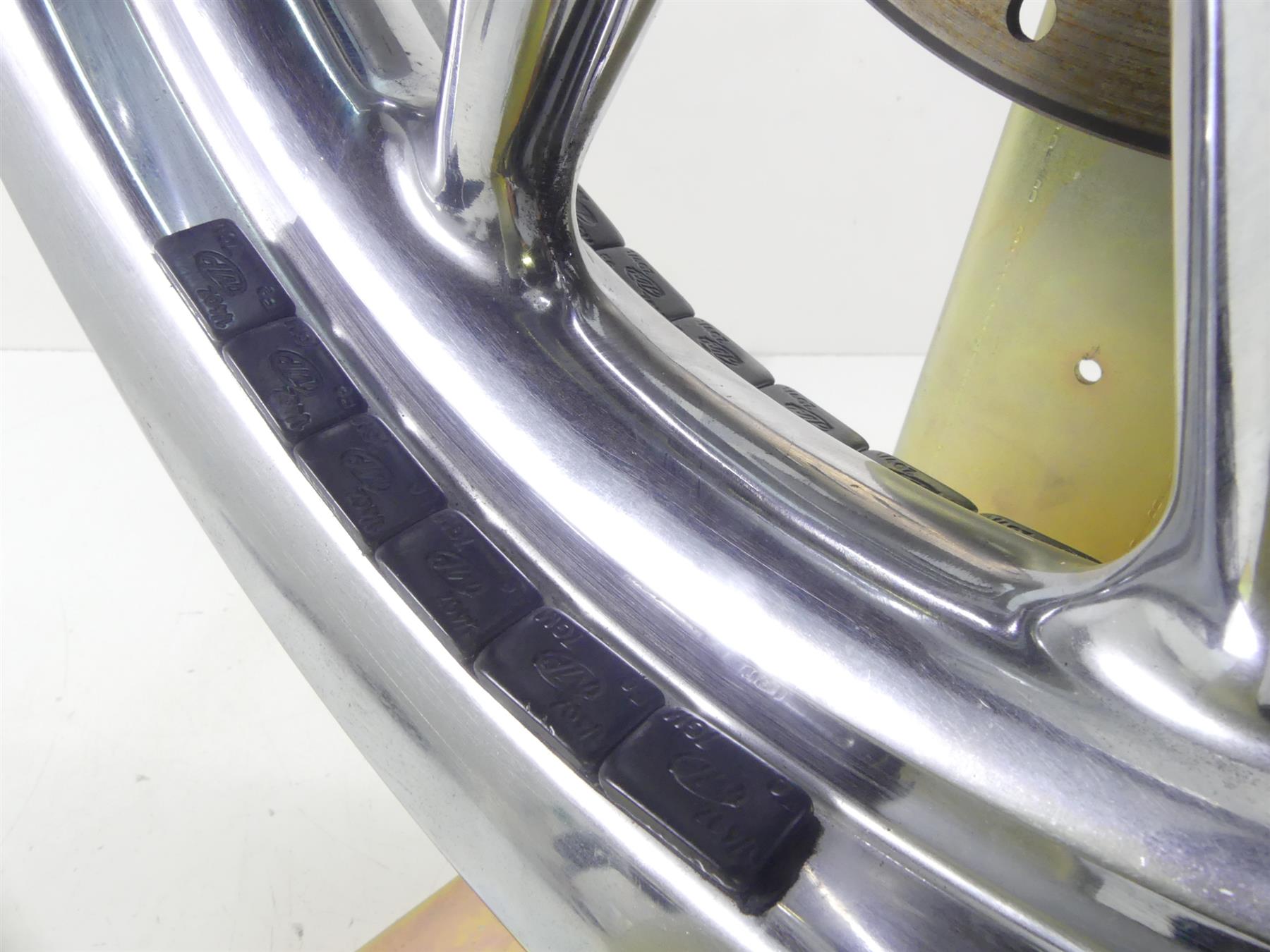 2007 Harley Touring FLHTCU SE CVO Electra Glide Rear Chrome Wheel 16x3 43484-08 {{ shop.shopifyCountryName }} - Mototech271
