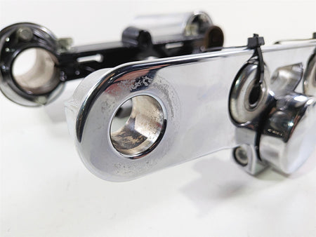 2005 Harley Softail FLSTFSE CVO Fat Boy Lower & Upper Triple Tree 45605-00A 45456-86B-Mototech271