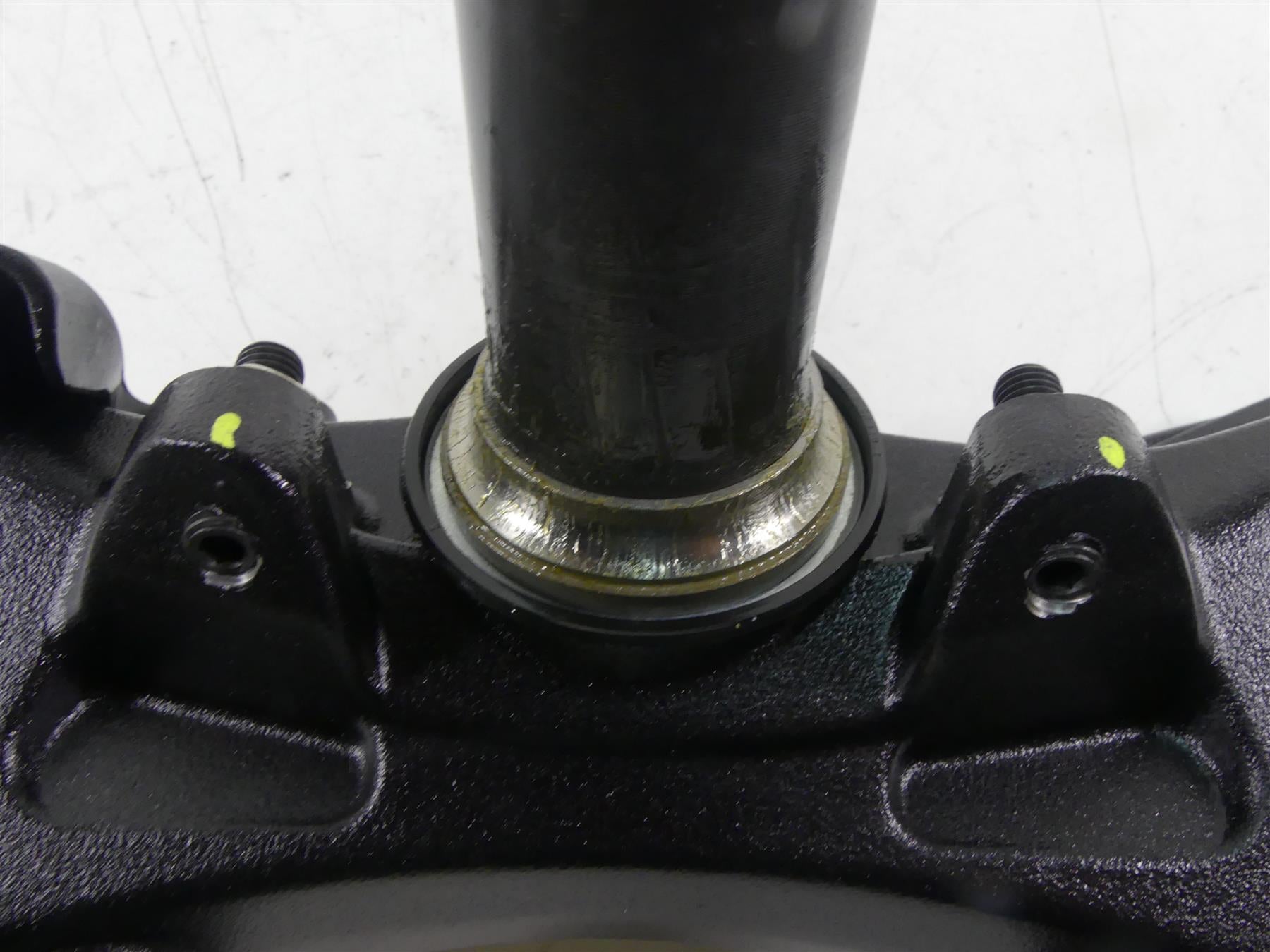 2015 Ducati Diavel Carbon Red Lower Triple Tree Steering Yoke 34220612B {{ shop.shopifyCountryName }} - Mototech271