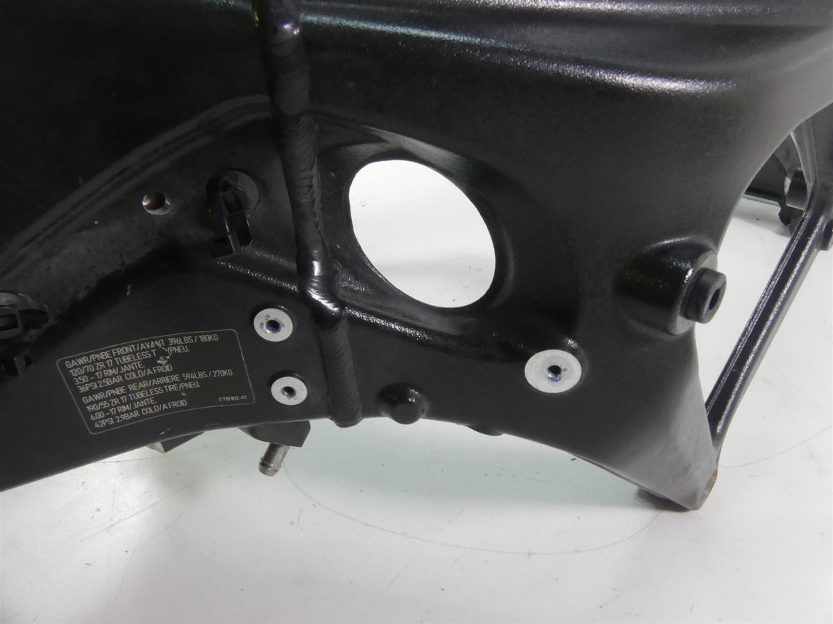 2018 BMW S1000RR K46 Straight Main Frame Chassis With Georgia Salvage 46518563841 {{ shop.shopifyCountryName }} - Mototech271