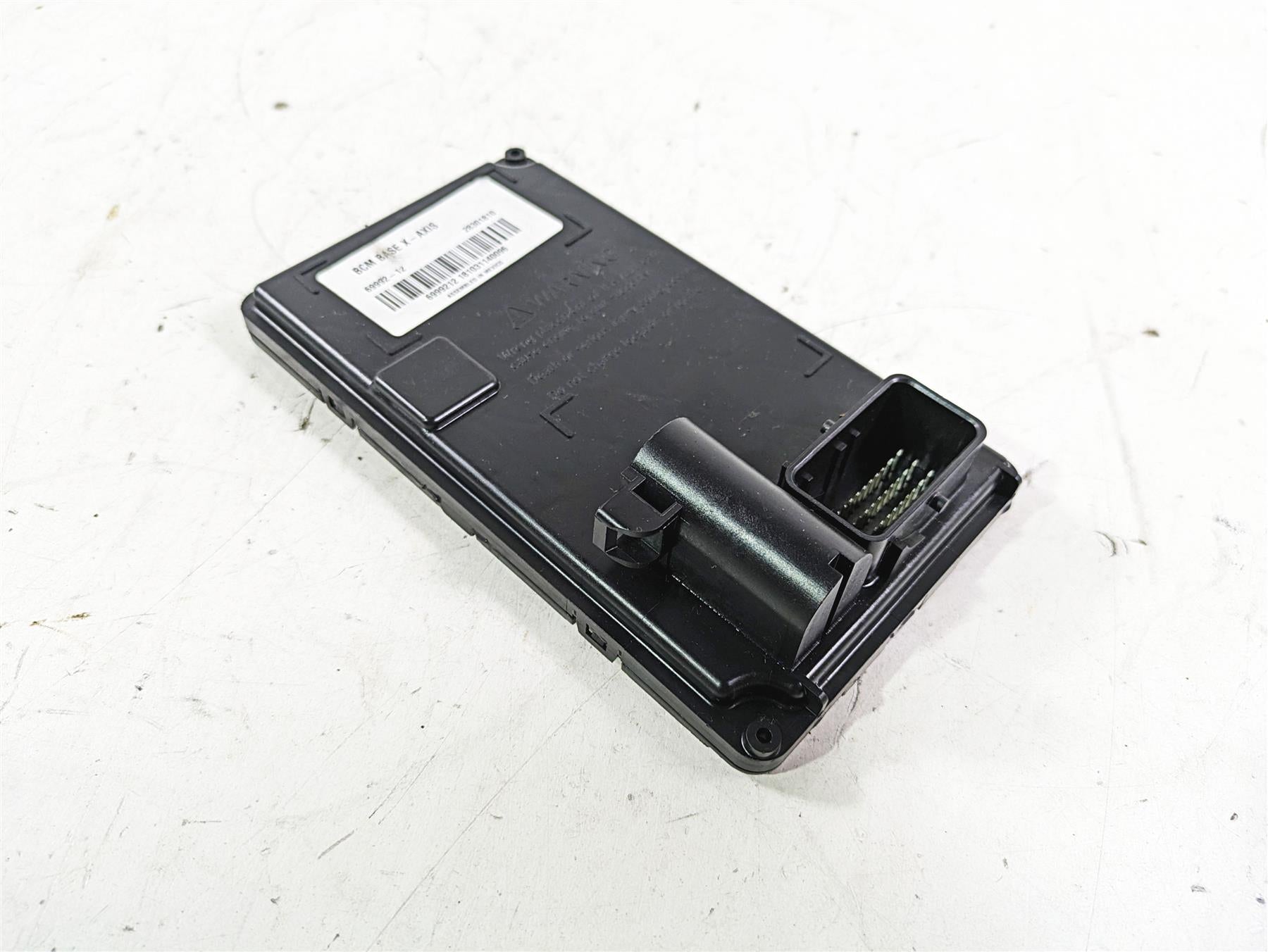 2013 Harley FXDWG Dyna Wide Glide Bcm Body Control Module X-Axis 69992-12 {{ shop.shopifyCountryName }} - Mototech271