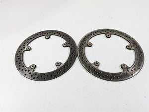 2010 BMW R1200RT K26 Front Brembo Brake Disc Rotor Set 320mm 34117711428 | Mototech271