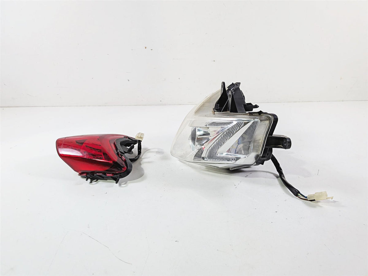 2018 Lifan King Power Racing KPR200 Headlight Head Light Lamp & Taillight Set {{ shop.shopifyCountryName }} - Mototech271