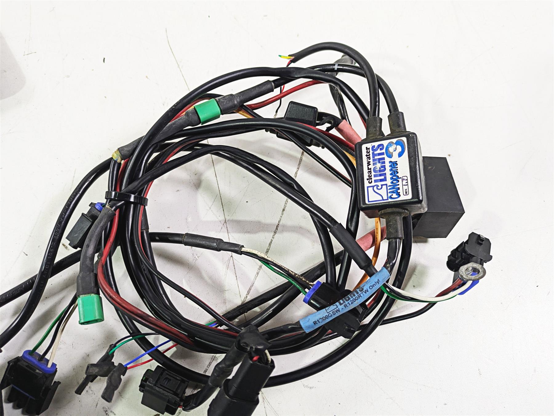 2015 BMW R1200GS Adv K51 Erica E51 Clearwater Lights Spot Fog & Plate Holder {{ shop.shopifyCountryName }} - Mototech271