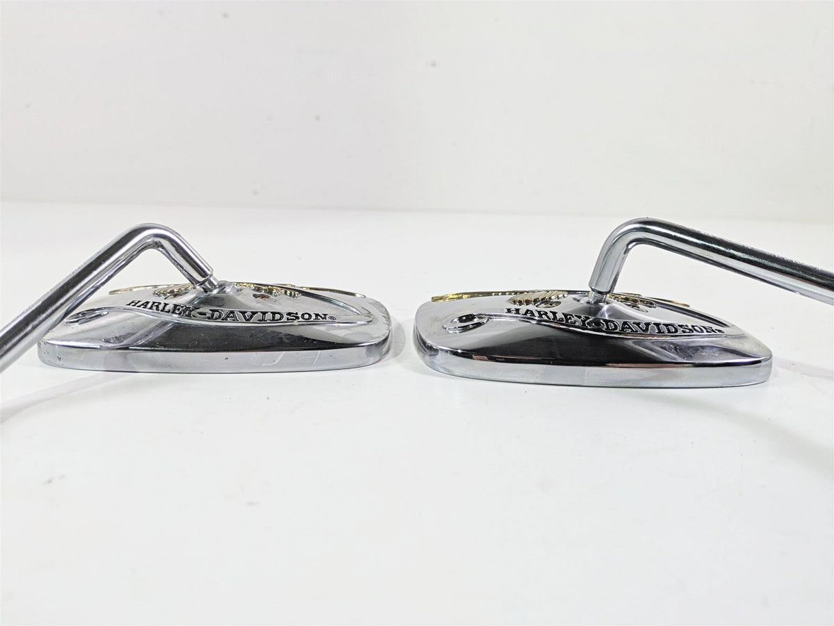 1999 Harley Touring FLHTCUI E-Glide Live to Ride Chrome Short Mirrors 91875-88A {{ shop.shopifyCountryName }} - Mototech271