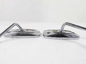 1999 Harley Touring FLHTCUI E-Glide Live to Ride Chrome Short Mirrors 91875-88A