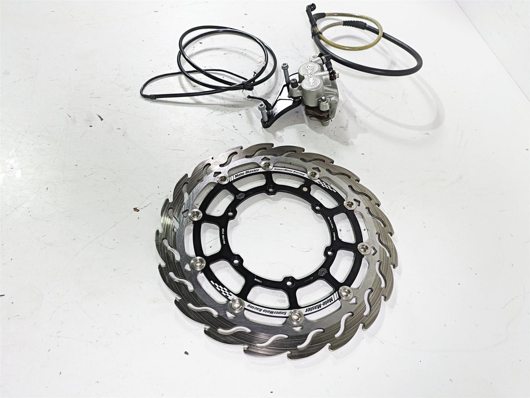 Moto Master Husqvarna KTM Supermoto Front 320 Brake Disc Caliper Adapter Set 211013 {{ shop.shopifyCountryName }} - Mototech271