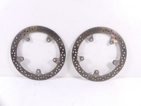 2014 BMW R1200 RT RTW K52 Front Brake Rotor Disc Set 320mm 34118526575 {{ shop.shopifyCountryName }} - Mototech271