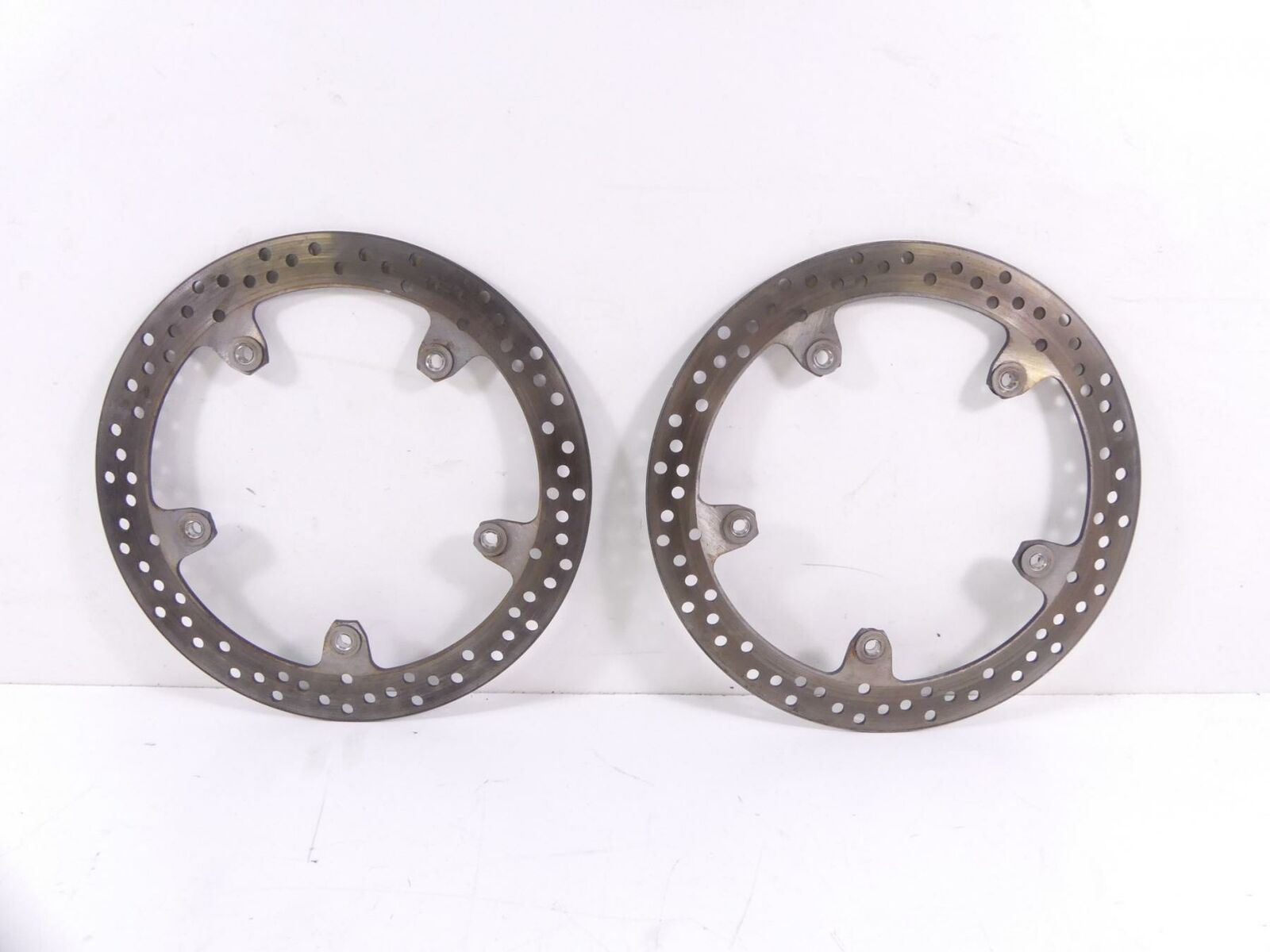 2014 BMW R1200 RT RTW K52 Front Brake Rotor Disc Set 320mm 34118526575