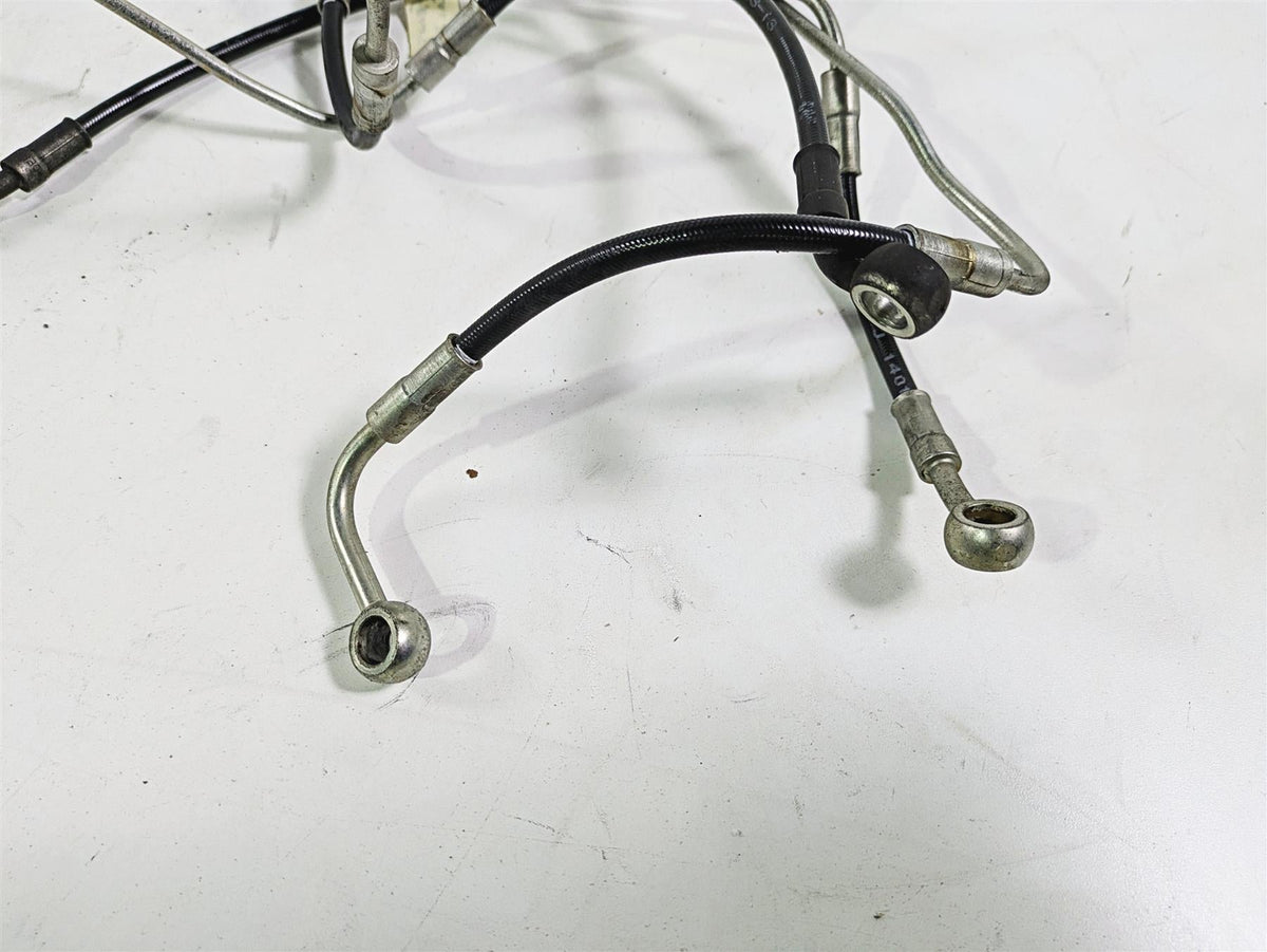 2013 Ducati Hyperstrada 821 Front Rear Abs Brake Line Set 61810451C 61911561A {{ shop.shopifyCountryName }} - Mototech271
