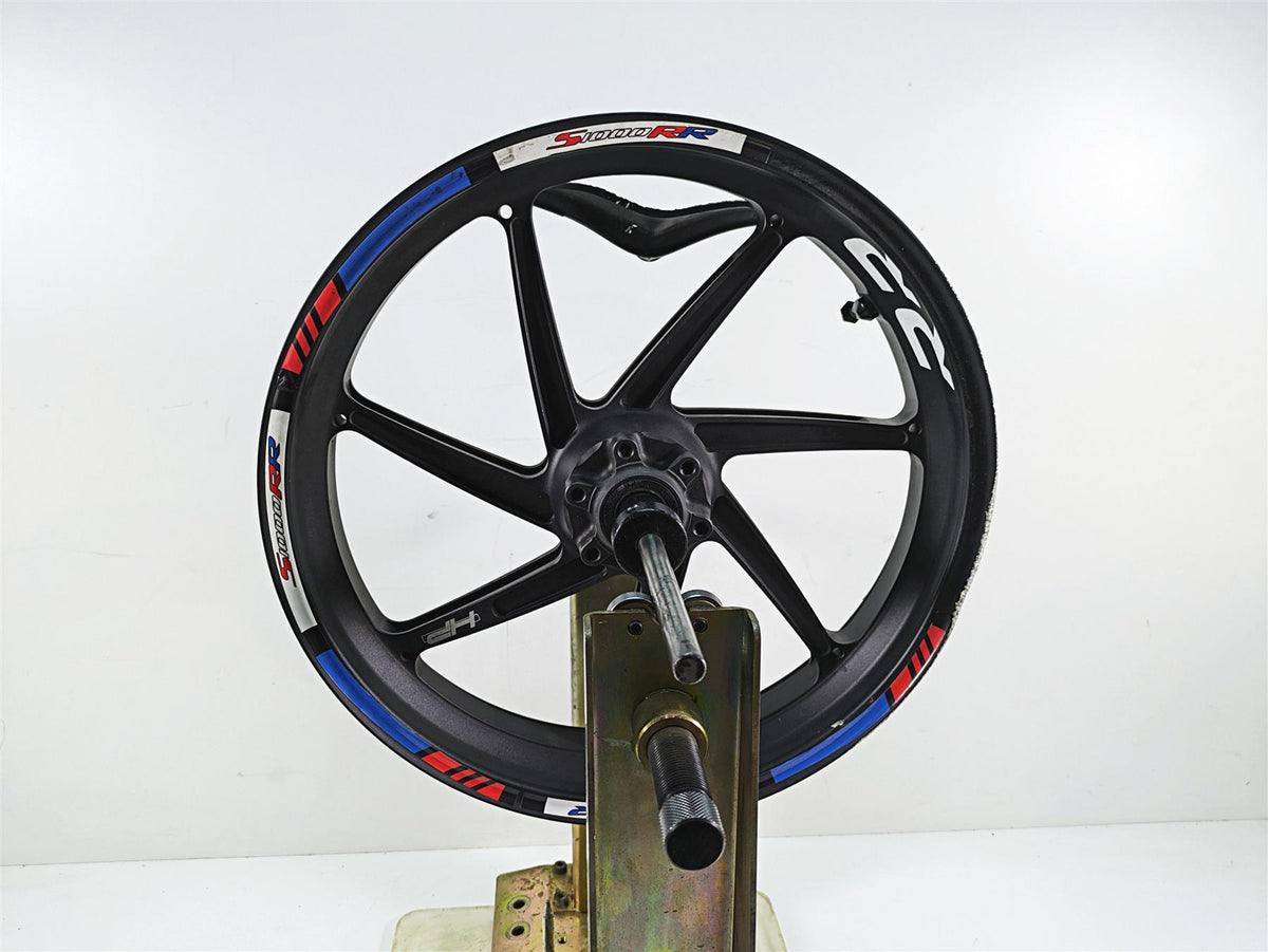 2015 BMW S1000RR K46 17x3.5 HP4 Front Wheel Rim - Damaged 36318548892 {{ shop.shopifyCountryName }} - Mototech271