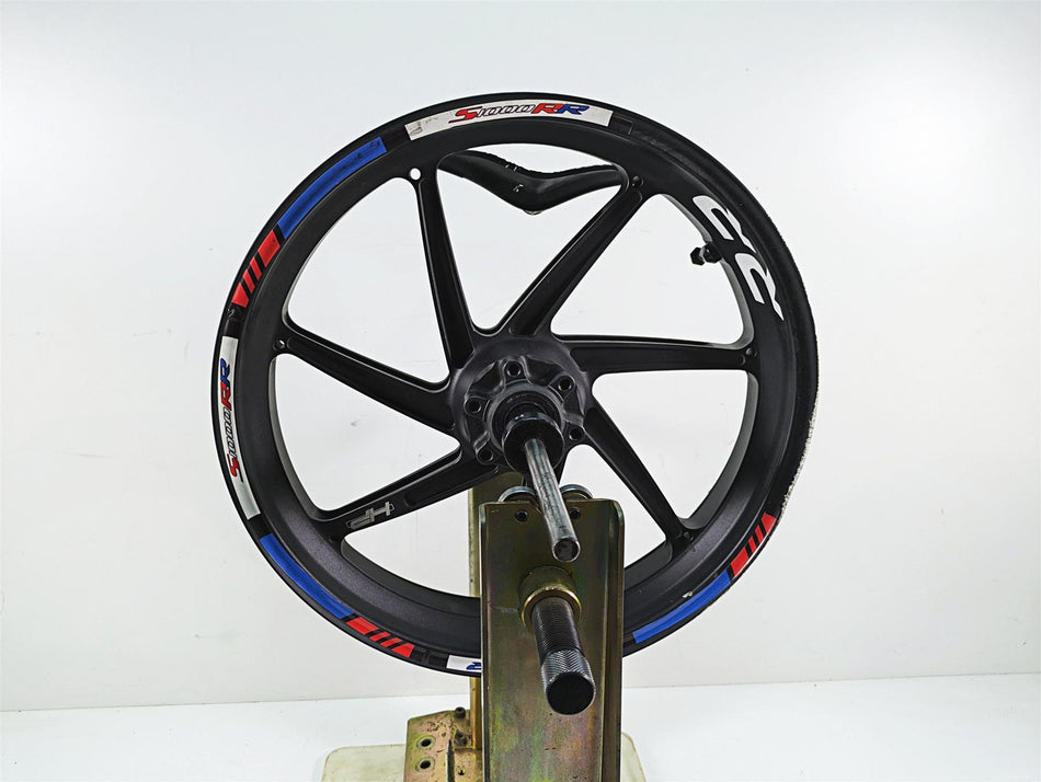 2015 BMW S1000RR K46 17x3.5 HP4 Front Wheel Rim - Damaged 36318548892 {{ shop.shopifyCountryName }} - Mototech271