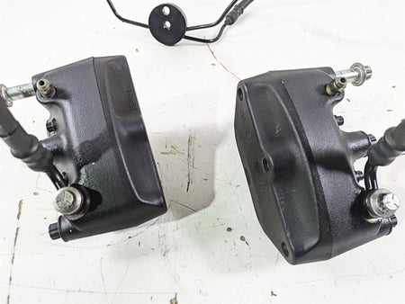 2003 Harley Touring FLHTCUI E-Glide 100th Front Brake Caliper Set 44023-00C {{ shop.shopifyCountryName }} - Mototech271