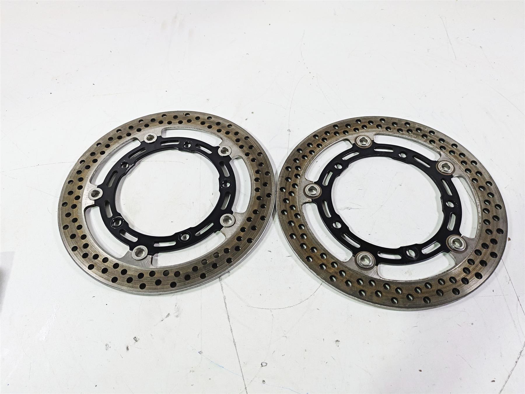 2022 Kawasaki ZR900RS Cafe Front Brake Disc Rotor Set - 3k Only 41080-0677-11I {{ shop.shopifyCountryName }} - Mototech271