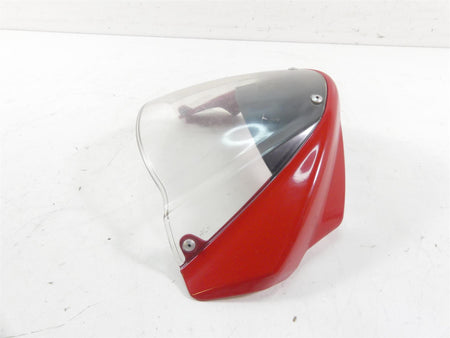 2009 Ducati Monster 1100 S Front Upper Visor Windshield Fly Screen Set 48130531A {{ shop.shopifyCountryName }} - Mototech271